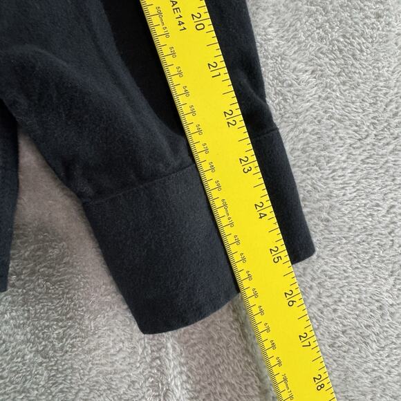 UNTUCKit Shirt Men XXL Black Flannel Button Up Long Sleeve Collared Pocket - Picture 10 of 12